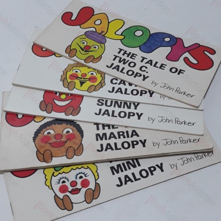 Jalopys The Tale of Two C. Jalopy;  The Tale of Cavalier Jalopy;  The Tale of Sunny Jalopy;  The Tale of Mini Jalopy;  The Tale of Maria Jalopy (5 volumes)