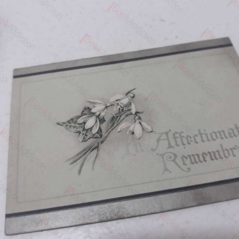“In Affectionate Remembrance” Mourning Card for William Seymour, 1893