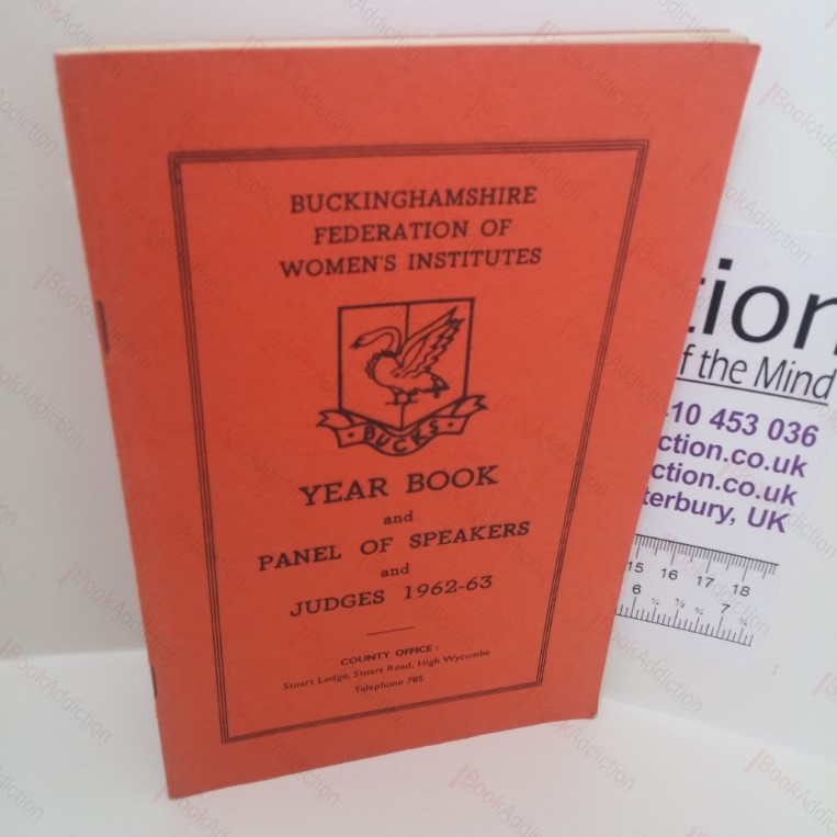 Year Book and Panel of Speakers and Judges, 1962-63