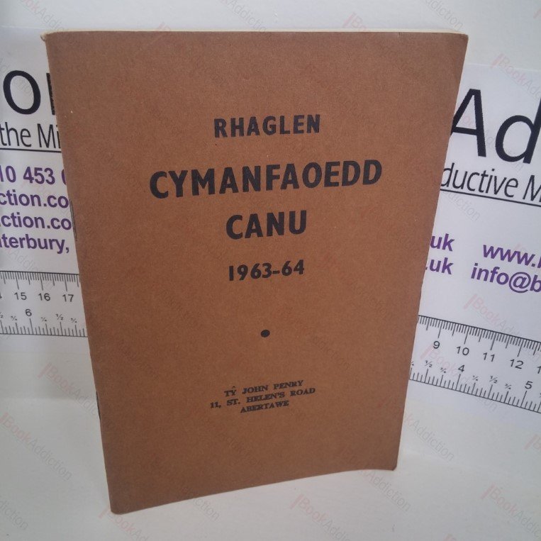 Rhaglen Cymanfaoedd Canu, 1963-64