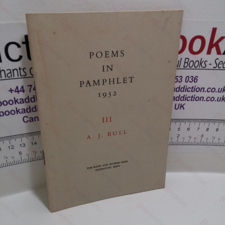 Drift – Poems and Sonnets (Poems in Pamphlet series, 1952, III, 3)
