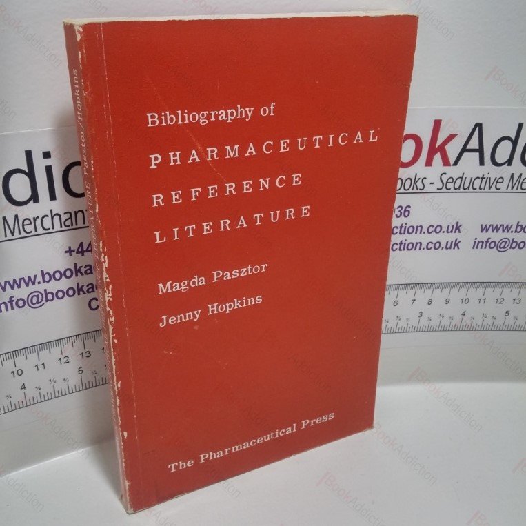 Bibliography of Pharmaceutical Reference Literature