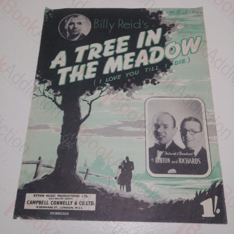 A Tree in the Meadow – Love You Will I Die (Sheet Music)