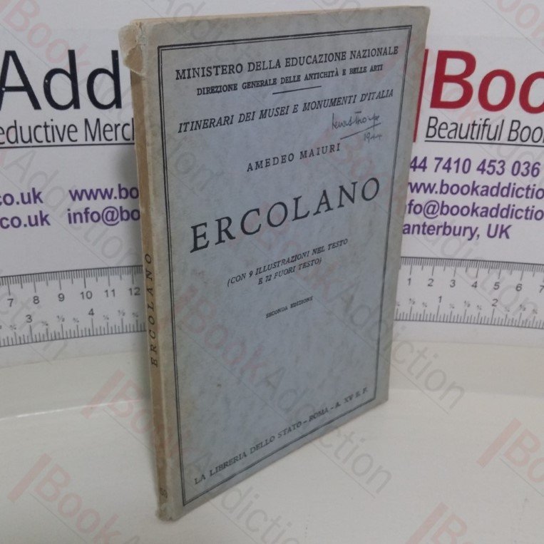 Ercolano (Itinerari Dei Musei E Monumenti D’Italia, No. 53)