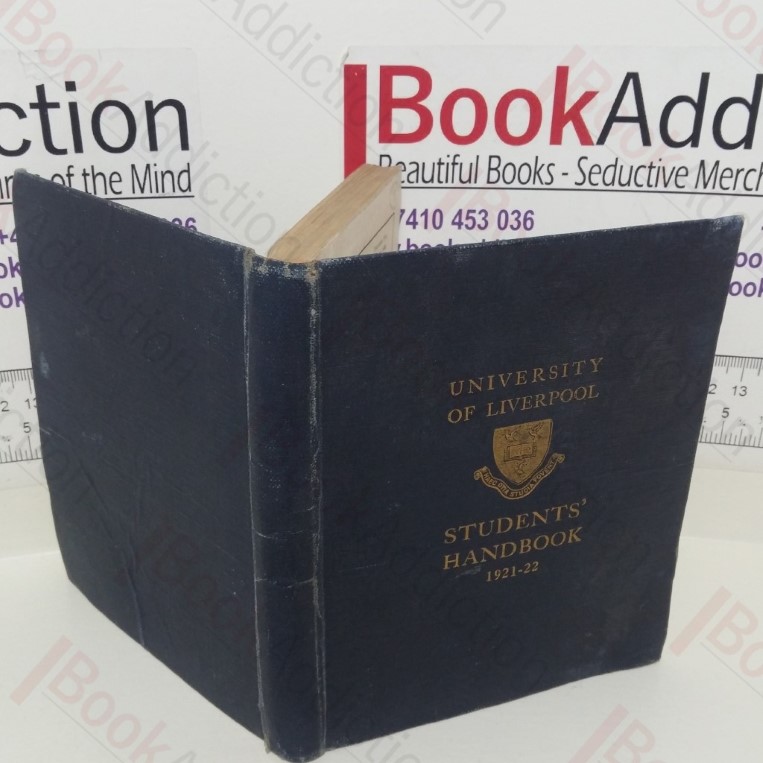The University of Liverpool Student’s Handbook, 1921-1922