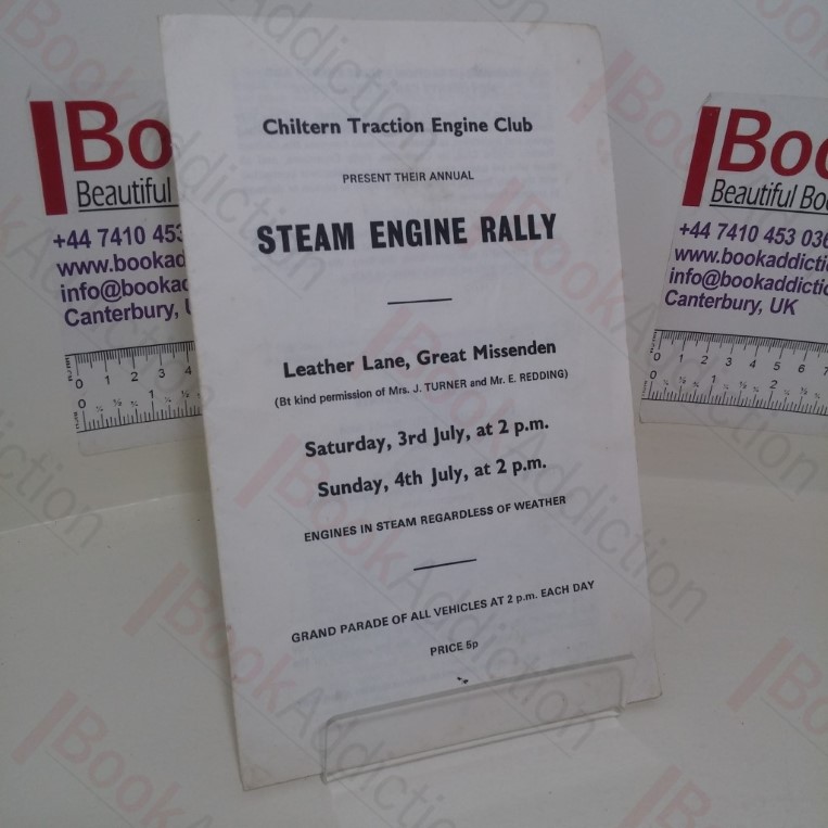 Chiltern Traction Engine Club: Steam Engine Rally (Programme)