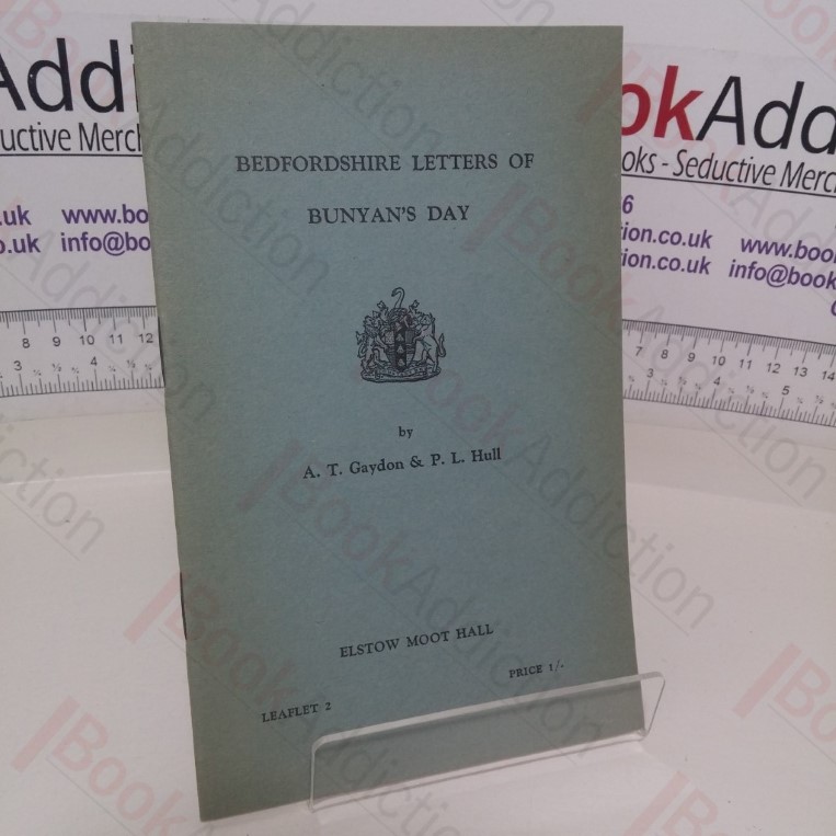Bedfordshire Letters of Bunyan’s Day