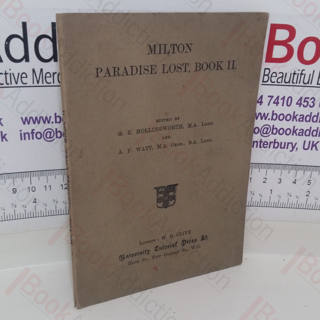 Milton’s Paradise Lost, Book II