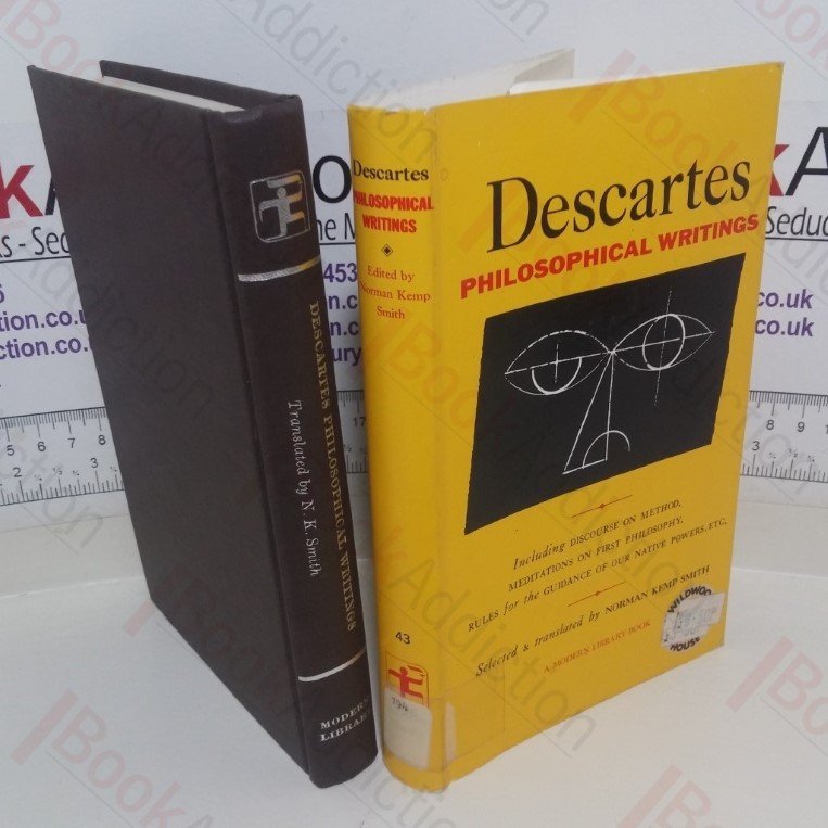 Descartes Philosophical Writings (Modern Library series)