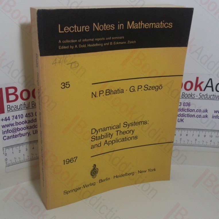 Dynamical Systems: Stability Theory and Applications (Lecture Notes in Mathematics)