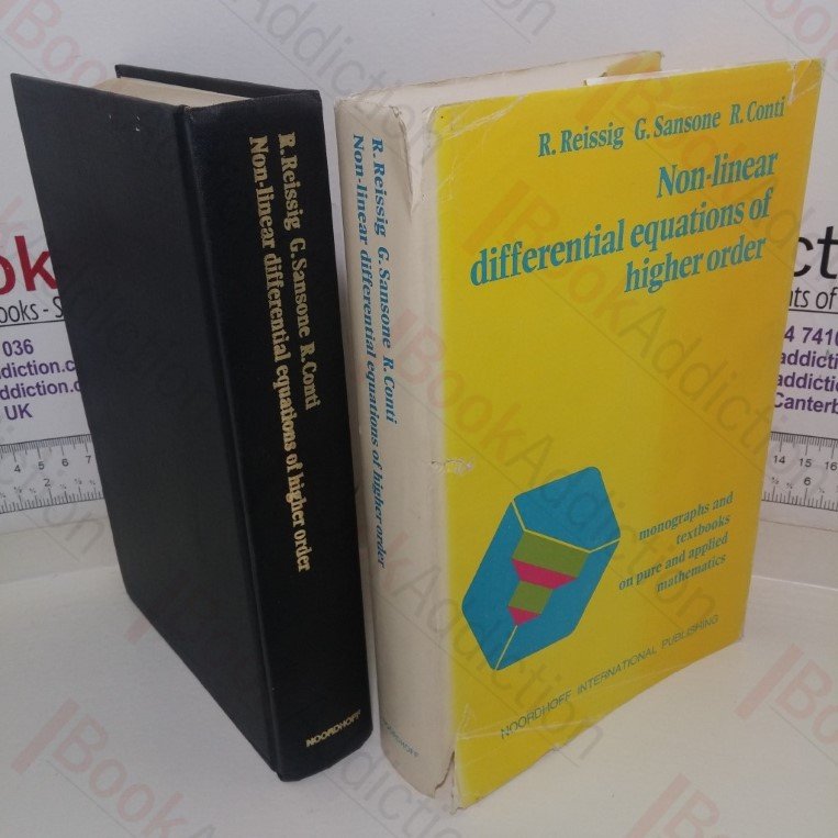 Non-Linear Differential Equations of Higher Order