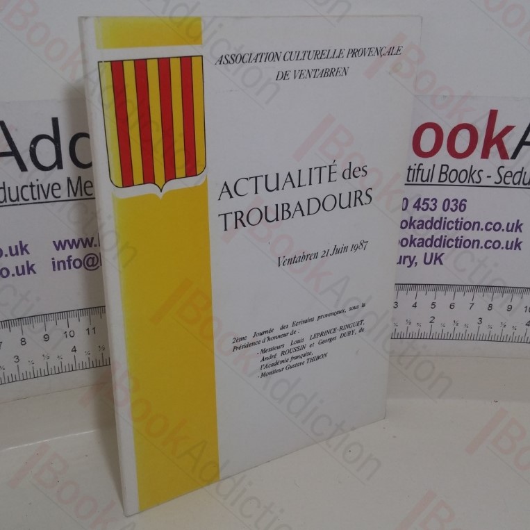 Actualité des Troubadours: Ventabren, 21 Juin 1987