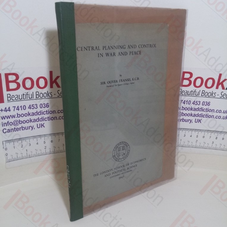 Central Planning and Control in War and Peace