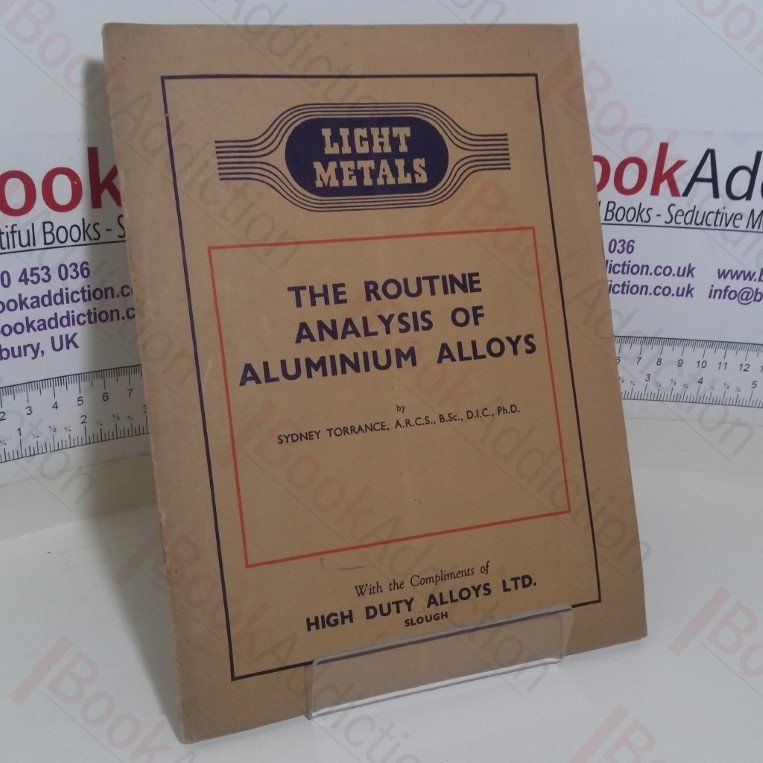 The Routine Analysis of Aluminium Alloys