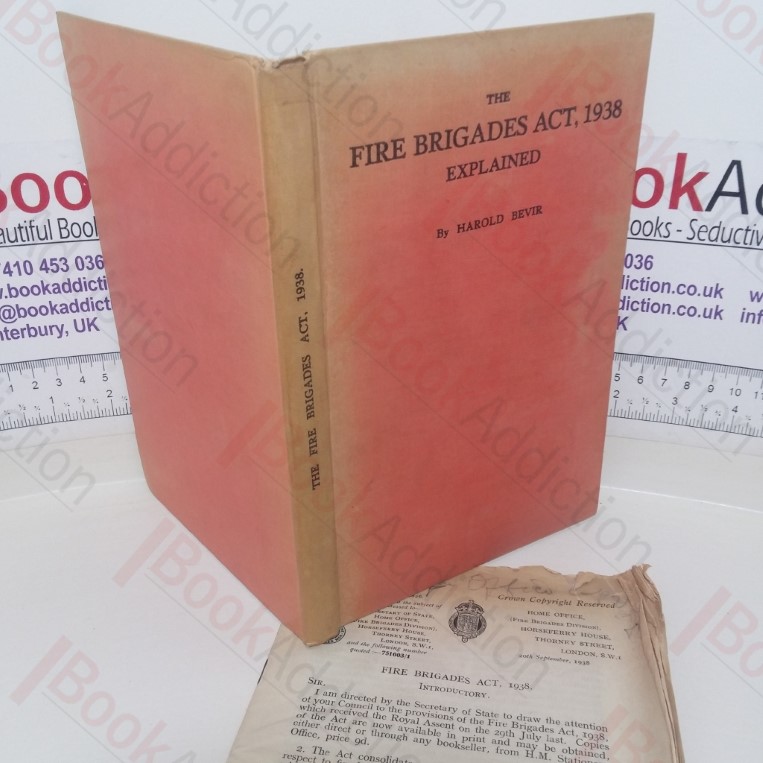 The Fire Brigades Act 1938, Explained