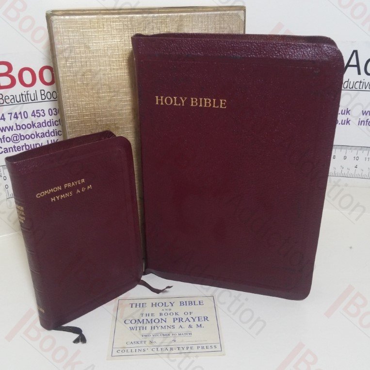 The Holy Bible containing the Old and New Testaments, Translated out of Original Tongues and with the former Translations Diligently Compared (Authorised King James version); The Book of Common Prayer appointed for Use in the Church of England, together with the Psalter or Pslams of David, etc (2 Volume Boxed Set)