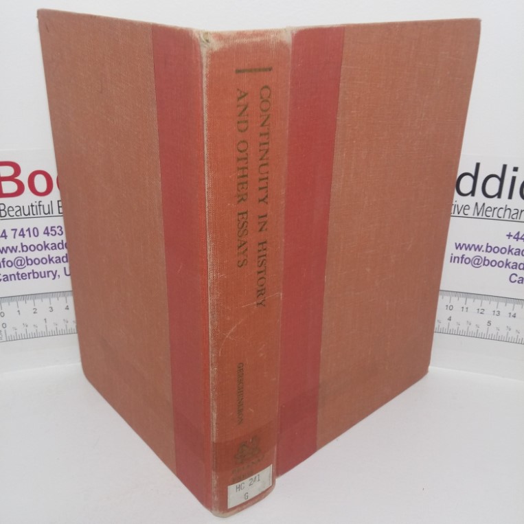 Continuity in History and Other Essays