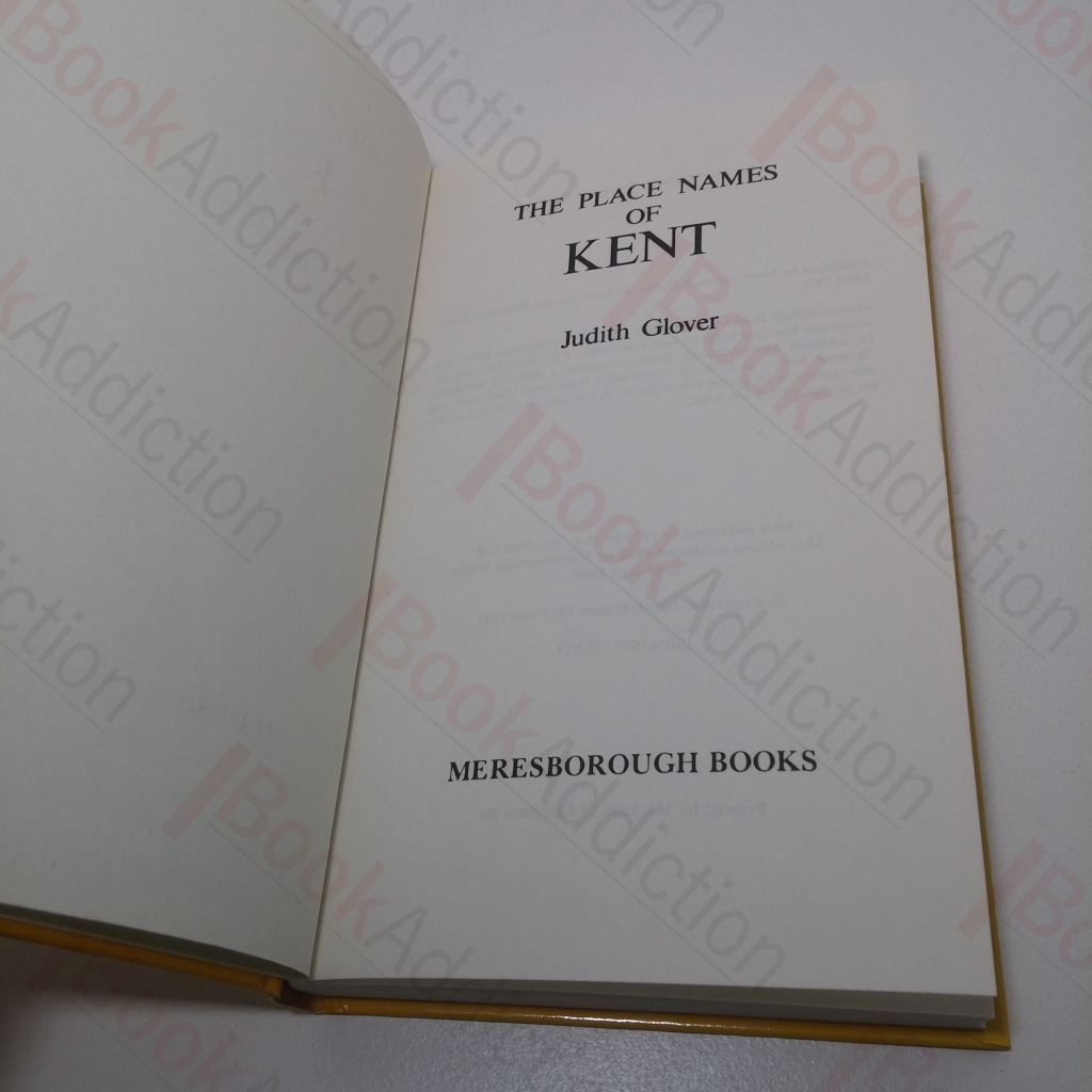 The Place Names of Kent