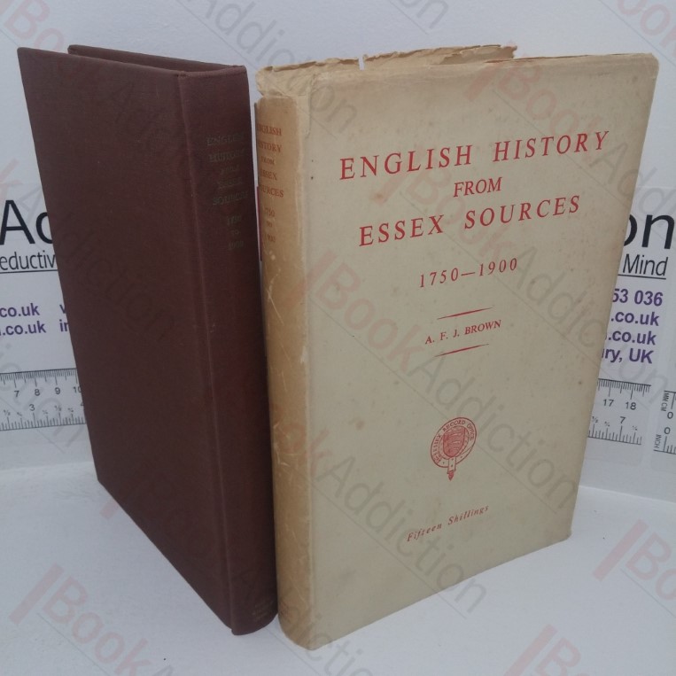 English History from Essex Sources, 1750-1900