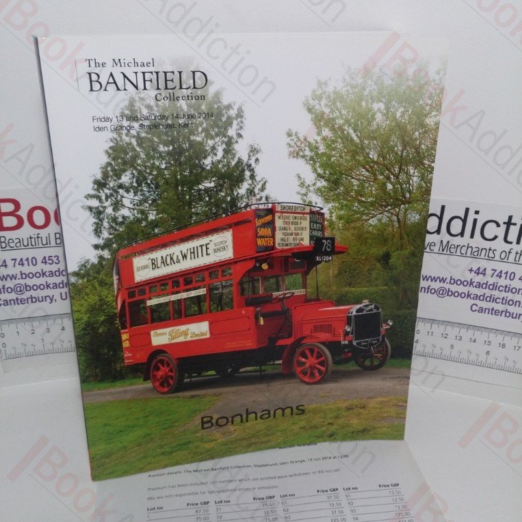 The Michael Banfield Collection (Bonham’s Auction Catalogue, 13-14 Jun 2014, Staplehurst, UK)