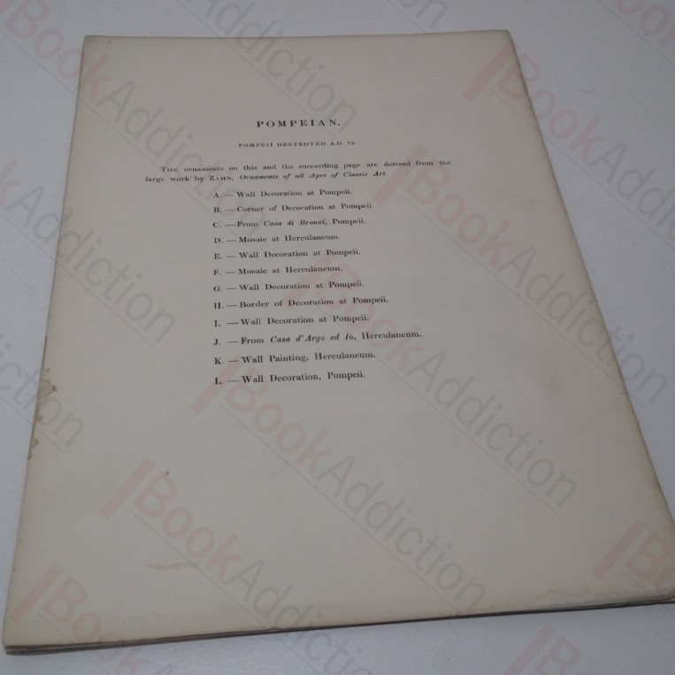 Colour Plates from Examples of Ornament, Selected Chiefly from Works of Art in the British Museum, The Museum of Economic Geology, The Museum of Ornamental Art in Marlborough House and the New Crystal Palace