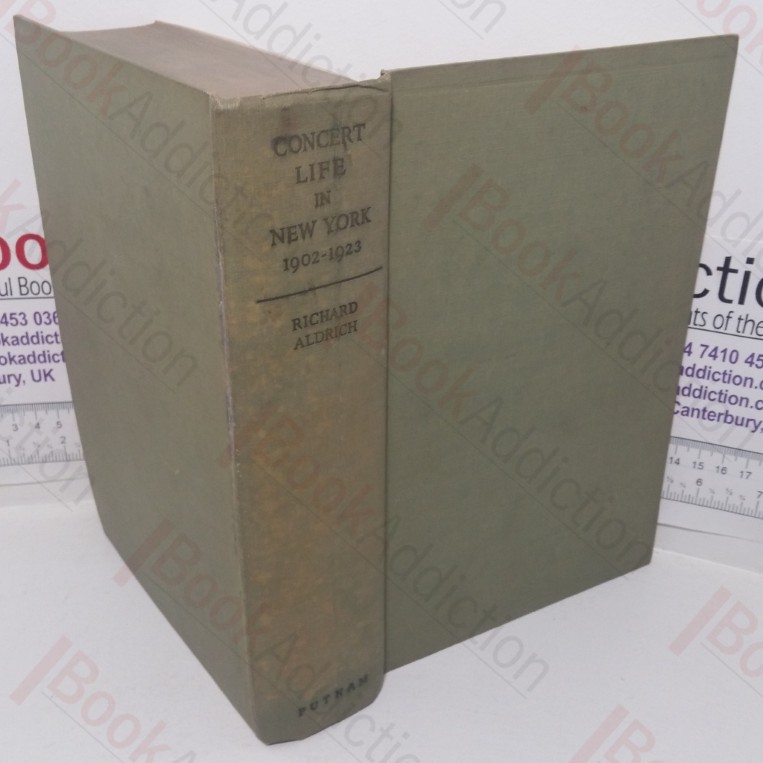 Concert Life in New York, 1902-1923