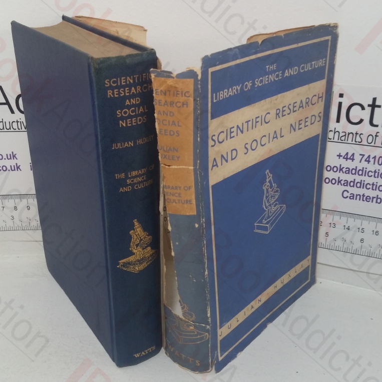 Scientific Research and Social Needs