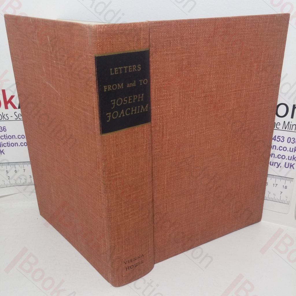 Letters from and to Joseph Joachim
