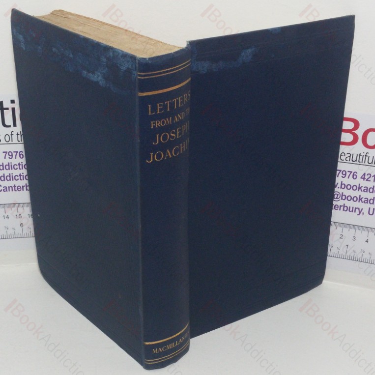 Letters from and to Joseph Joachim