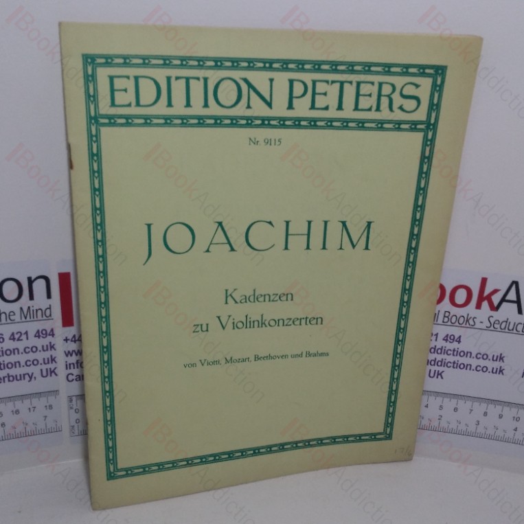 Kadenzen zu Violinkonzerten