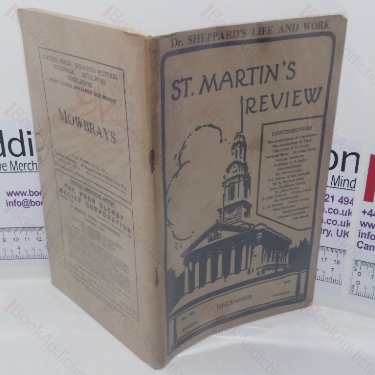 St Martin’s Review, No. 562, December 1937 (Dr Sheppard’s Life and Work)