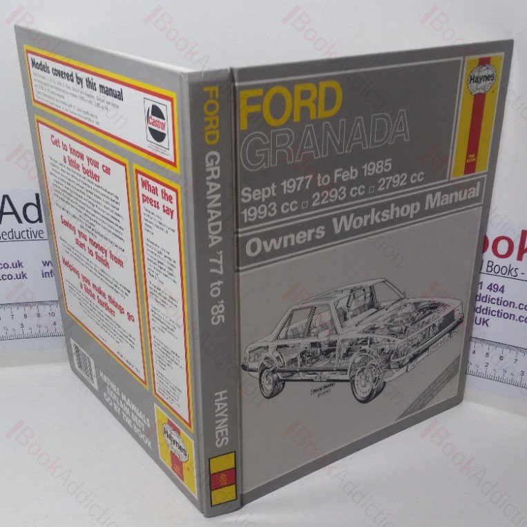 Ford Granada, Sept 1977 – Feb 1985, 1993cc, 2293cc, 2792cc Owners Workshop Manual (Haynes Manual)