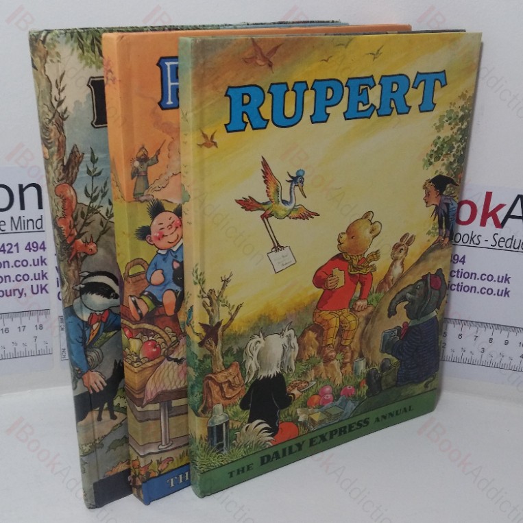 Three Rupert Annuals (1969, 1972 and 1978) (Three Volumes)