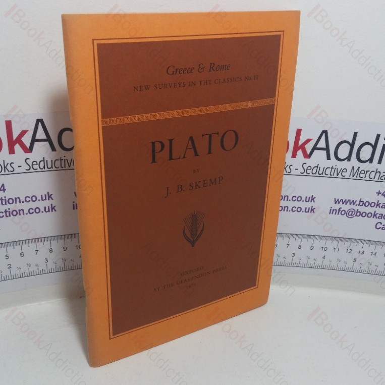 Plato (Greece & Rome: New Surveys in the Classics, No. 10)