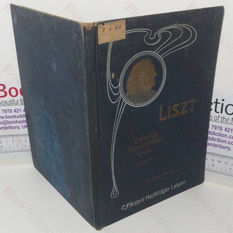 Franz Liszt: 20 Ausgewahlte Leider [20 Selected Songs]