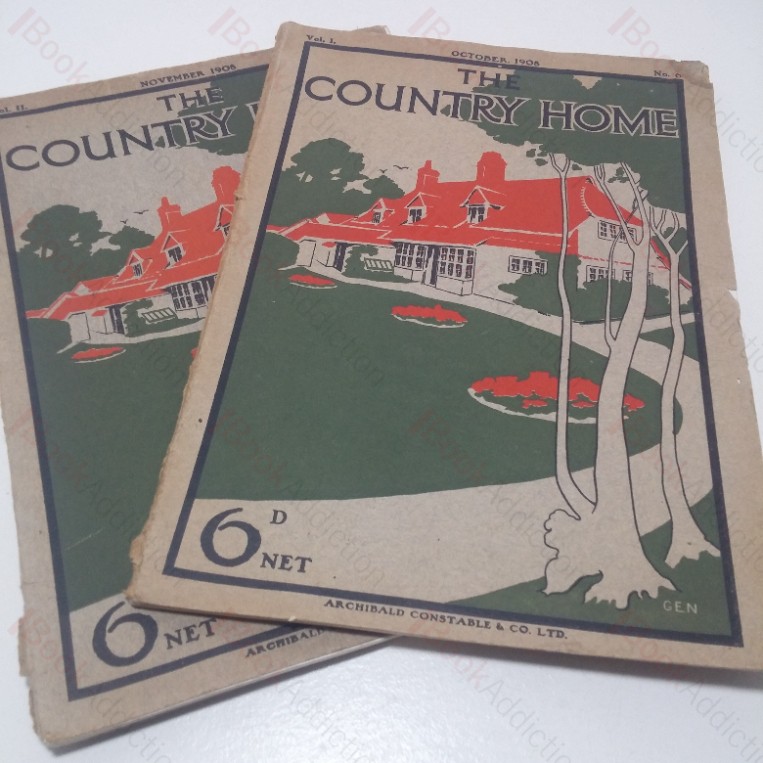 The County Home Magazine, Issues No. 6 and 7, October and November 1908 (Two issues)