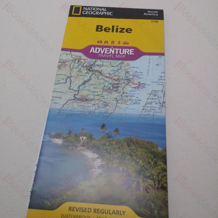 Belize (National Geographic Adventure Travel Map, 3106)