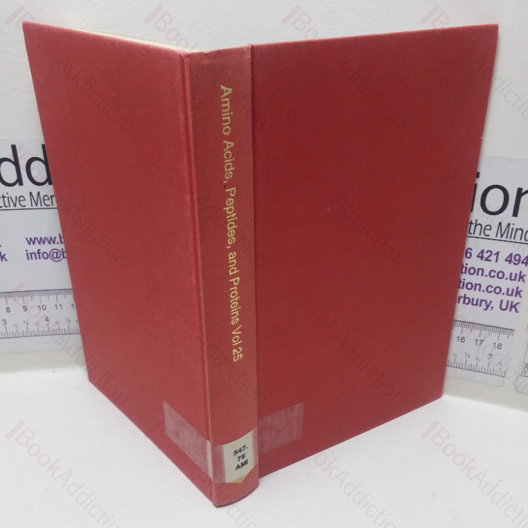 Amino Acids, Peptides and Proteins (Specialist Periodical Reports, Volume 25)
