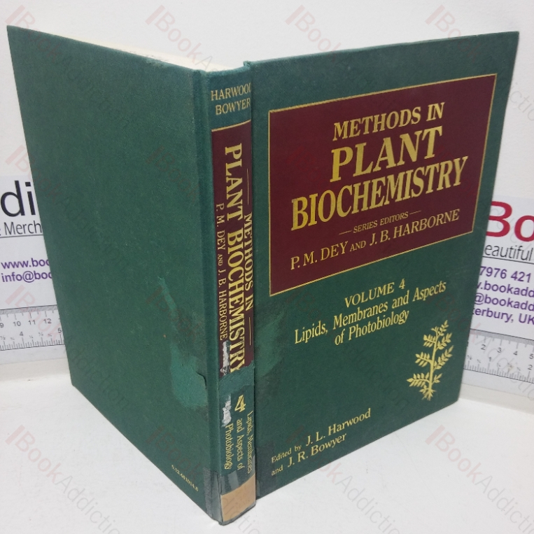 Lipids, Membranes and Aspects of Photobiology (Methods in Plant Biochemistry series, Volume 4)
