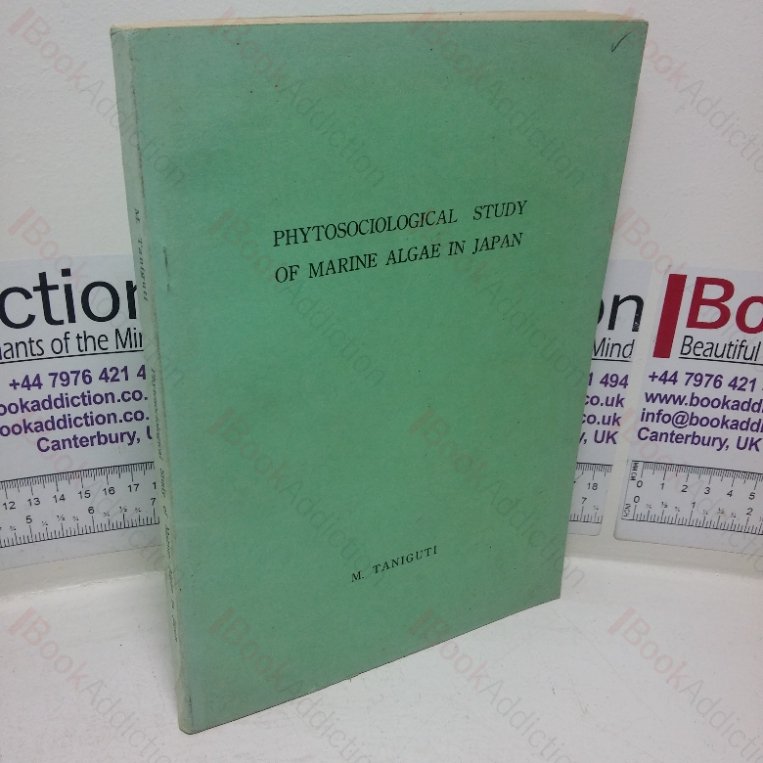 Phytosociological Study of Marine Algae in Japan (Signed and Inscribed)