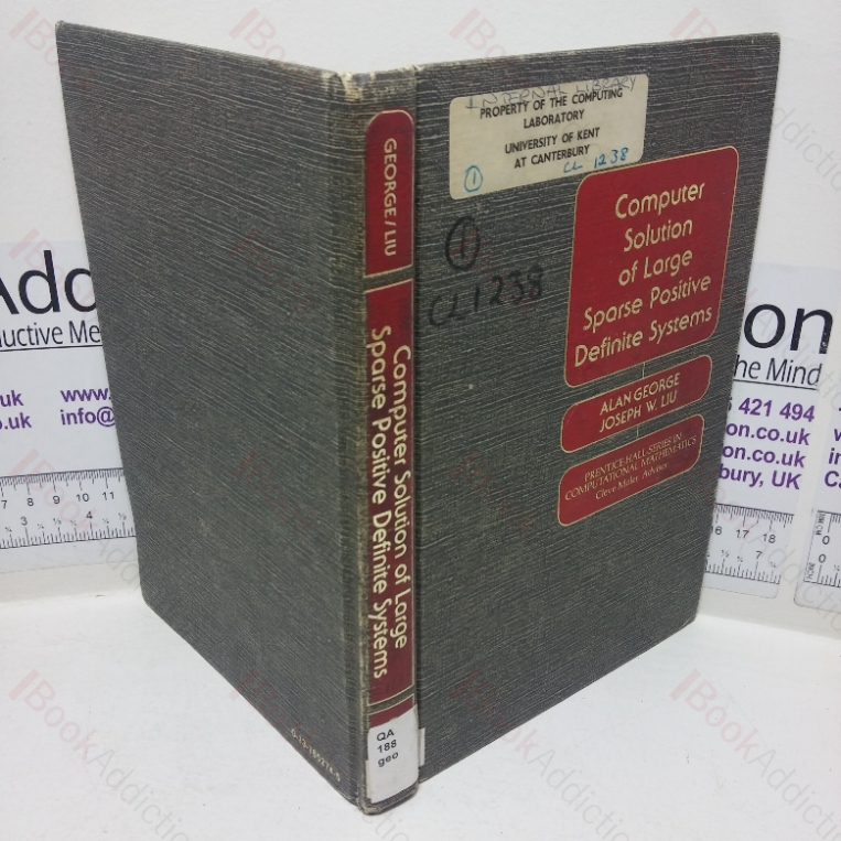 Computer Solution of Large Sparse Positive Definitive Systems