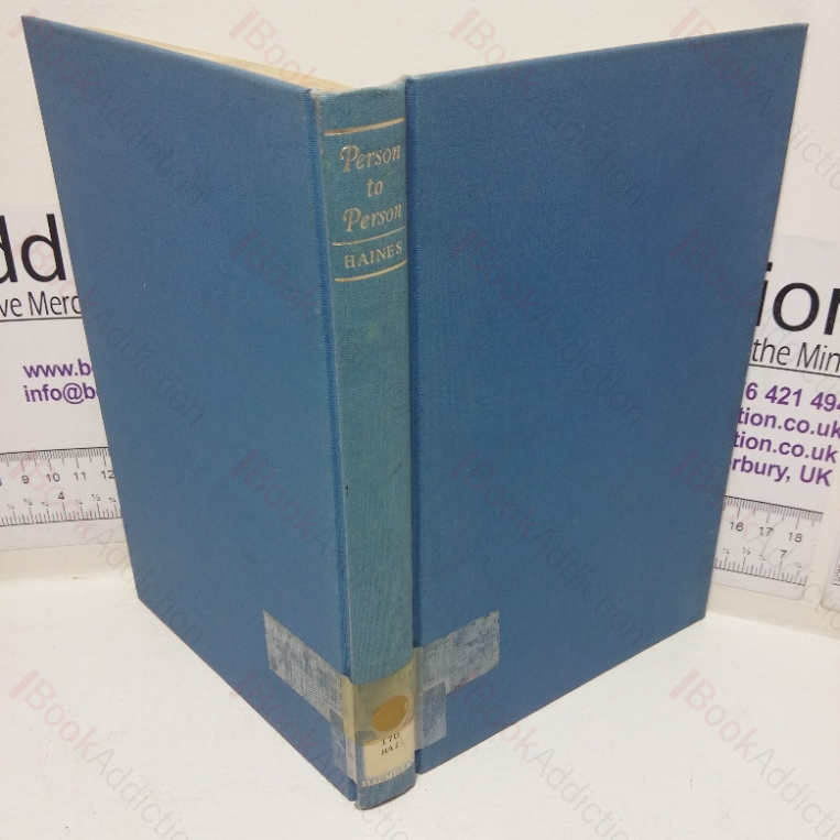 Person to Person: A Work Book in Principles and Values