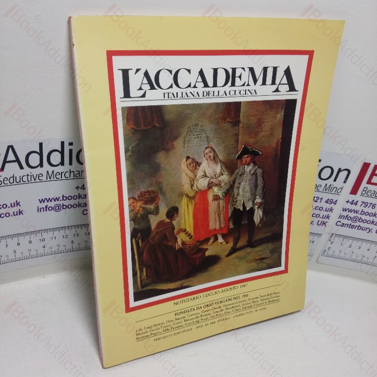 L’Accademia Italiana Della Cucina, Jul-Aug 1987