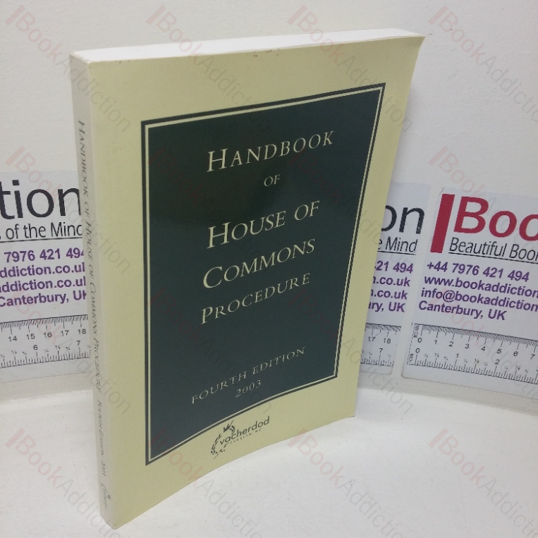 Handbook of House of Commons Procedure