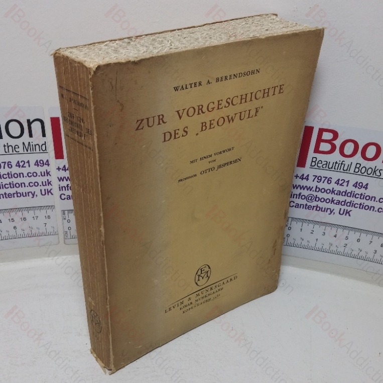 Zur Vorgeschichte des “Beowulf”