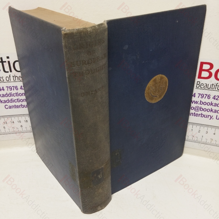 The Origins of European Thought: About the Body, the Mind, the Soul, the World, Time, and Fate