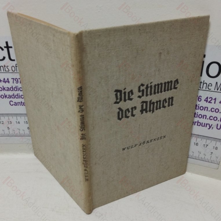 Die Stimme der Ahnen: Eine Dichtung [The Voice of Our Ancestors]
