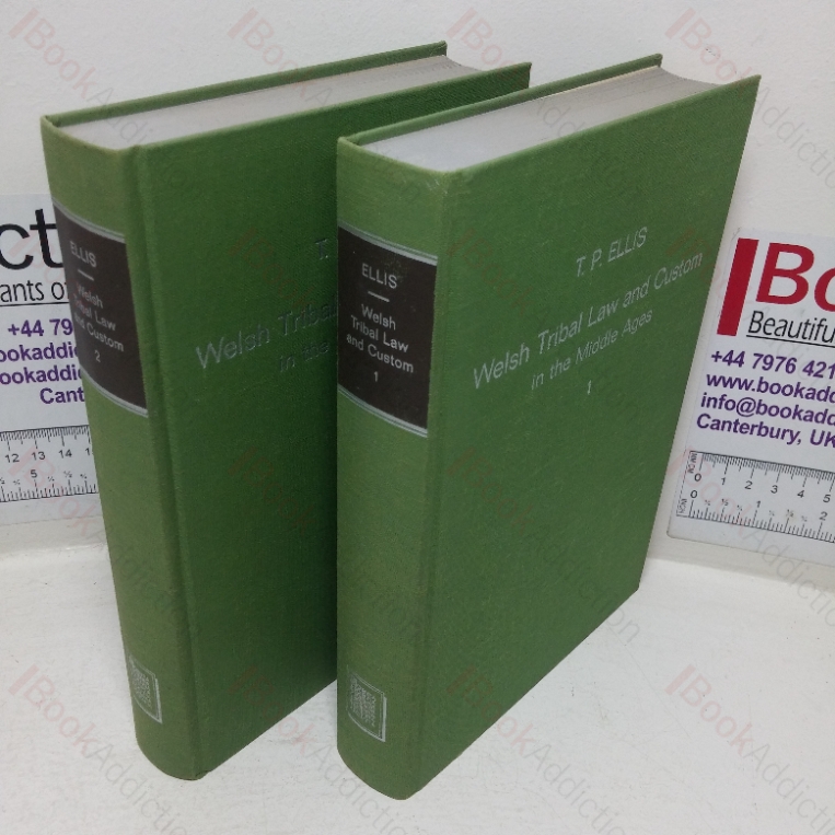 Welsh Tribal Law and Custom in the Middle Ages, Volumes I and II