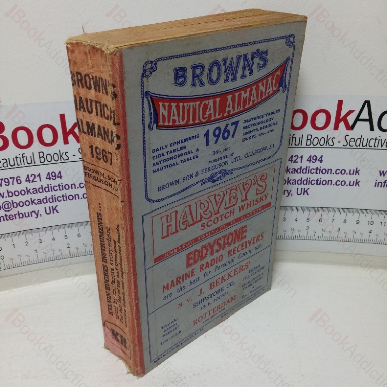 Brown’s Nautical Almanac Daily Tide Tables for 1968