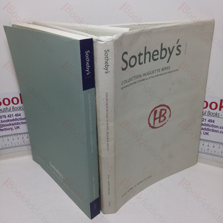 Collection Huguette Berès: Estampes, Dessins et Livres Illustrés Japonais (Seconde Vente) (Auction Catalogue: Sotheby’s; Paris, 25 Nov 2003)